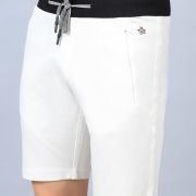 TYZ Shorts for Men, Drawstring Waist with Contrast Black Band, Casual wear, Casual Shorts