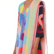 Peach Medium Crepe Printed Kurta Bottom Set for Women