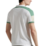 Louis Philippe Men’s Cotton Slim Fit Polo T-Shirt with Fastness