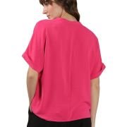 VERO MODA Extended Sleeves V-Neck Regular Top