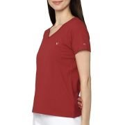 Allen Solly Women’s 100% Polyester Regular Fit T-Shirt