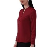 Allen Solly Women’s 100% Polyester Regular Fit Shirt