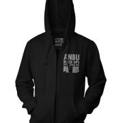 Junction Naruto – Shippuden Anbu Black OPS Adult Zip Hoodie Large Black