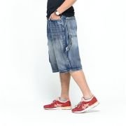 Men’s Casual Jean Shorts Classic Loose Fit Summer Demin Shorts Skateboard Jogging Dance Shorts
