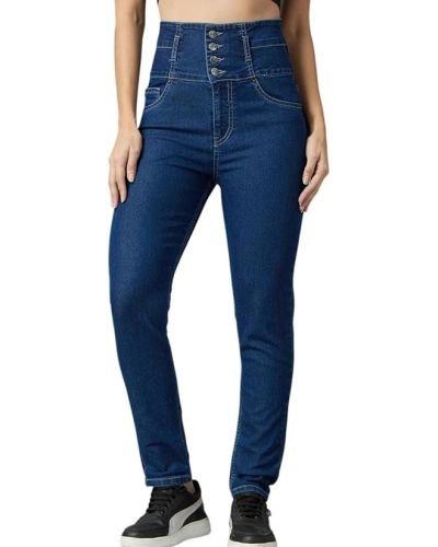 AKA CHIC Supper High Rise Womens Skinny Fit Jeans