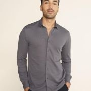 Constant All-Degree Shirt for Men Full Sleeve, Pique Textured, Thermoregulating Cotton Blend Mens Casual, Recycled Fabric Stylish Shirts