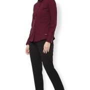 Van Heusen Women’s Polyester Regular Fit Shirt