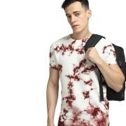 JACK & JONES Men’s Printed Regular Fit Crew Neck T-Shirt