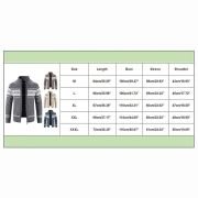 Cardigan Sweaters for Men,Mens Zipper Cardigan Sweater Mens Casual Slim Full-Zip Solid Thick Knitted Outerwear Winter