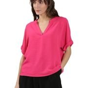 VERO MODA Extended Sleeves V-Neck Regular Top
