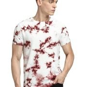 JACK & JONES Men’s Printed Regular Fit Crew Neck T-Shirt