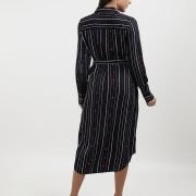 Hilfiger Women’s Rayon Blend Shirt Knee-Length Casual Dress