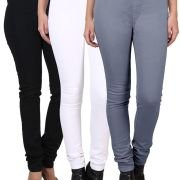 DUEFIT Women’s Jegging (Combo Pack of 3)