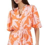 VERO MODA Women’s Polyester Fit and Flare Midi Dress