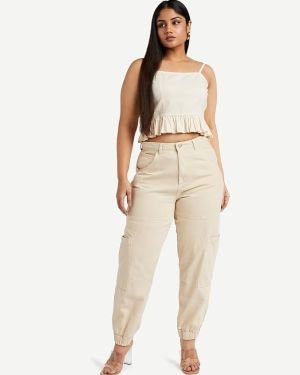 Women’s Denim Joggers | Ankle Length