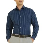 Allen Solly Men’s Cotton Classic Fit Stripe Formal Shirt