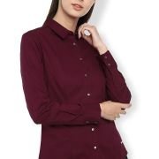 Van Heusen Women’s Polyester Regular Fit Shirt