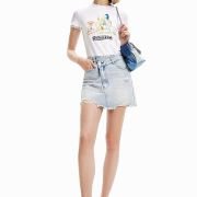 Esigual Women’s Woman Denim Skirt Short