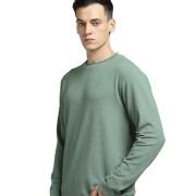 JACK & JONES Men’s Cotton Solid Slim Fit T-Shirt