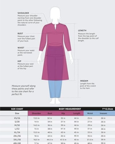 Myx Women’s Printed Anarkali Kurta Pant Set with Dupatta