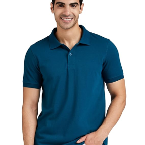 Men's Cotton Rich Solid Polo Tshirt | Collar Tshirts | Half Sleeves | Plain-Regular Fit (Available in Plus Size and Combo Pack of 2)