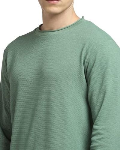 JACK & JONES Men’s Cotton Solid Slim Fit T-Shirt