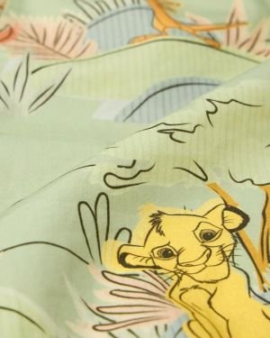 Hakuna Matata Women and Girls Pull On Green All Over Printed Regular Fit Cotton Boxer Shorts