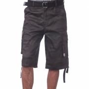 Club Men’s Cotton Twill Cargo Shorts With Belt Camo