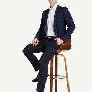 Men’s Solid Cotton Formal Shirt | Plain | Full Sleeve – Regular Fit