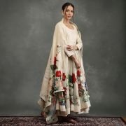 BIBA Women’s Silk Chanderi Kurta Sets