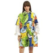 United Colors of Benetton Round Neck Printed Dress