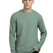JACK & JONES Men’s Cotton Solid Slim Fit T-Shirt