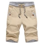 yayay Men’s Shorts Summer Casual Baggy Shorts Fashionable Loose Pure Cotton Colour Shorts