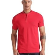 TOMMY HILFIGER Men’s Cotton Graphic Slim Fit Polo