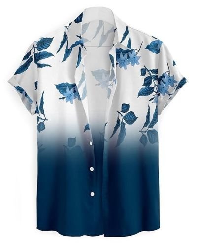 Men Regular, Super Slim Fit Printed, Self Design Spread Collar Casual Shirt