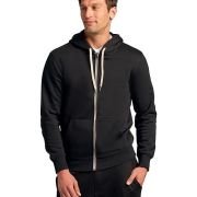 Classic Men’s Fleece French Terry Zip Hoodie, Zip-up French Terry Fleece Hooded Sweatshirt Jacket for Men