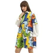 United Colors of Benetton Round Neck Printed Dress