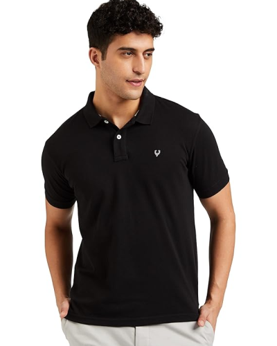 Allen Solly Men’s Cotton Regular Fit Polo T-Shirt