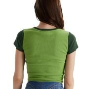 Womens and Girls Regular fit Graphic Printed Half Sleeve Cotton Multicolored Women Cropped Tops