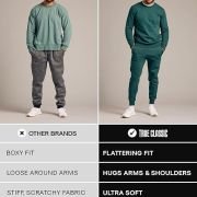 Classic Men’s Fleece French Terry Zip Hoodie, Zip-up French Terry Fleece Hooded Sweatshirt Jacket for Men