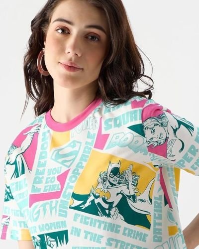 The Souled Store DC: Girl Power Women T-Shirts