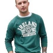 Traditional Craft Ltd. Bottle Green Republic of Ireland Sweatshirt
