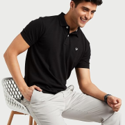 Allen Solly Men’s Cotton Regular Fit Polo T-Shirt