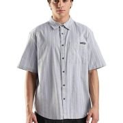Calvin Klein Jeans Striped Relaxed-Fit Oxford Woven Shirt