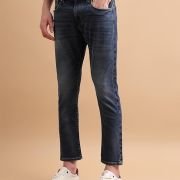 U.S. Polo Assn. Denim Co. Men’s Cole Comfort Cropped Fit Blue Ultra Soft Jeans