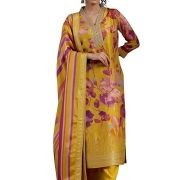 Libas Women’s Silk Blend Kurta Set