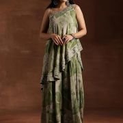 Libas Silk Blend Women’s Co-Ords Set