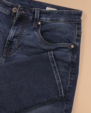 U.S. Polo Assn. Denim Co. Men’s Cole Comfort Cropped Fit Blue Ultra Soft Jeans