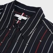 Hilfiger Women’s Rayon Blend Shirt Knee-Length Casual Dress