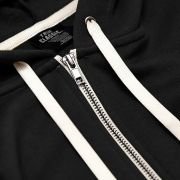 Classic Men’s Fleece French Terry Zip Hoodie, Zip-up French Terry Fleece Hooded Sweatshirt Jacket for Men